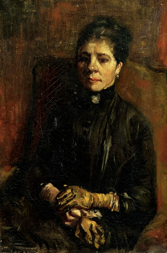  文森特·威廉·梵高  Vincent Willen Van Gogh —— 女人肖像 (10)